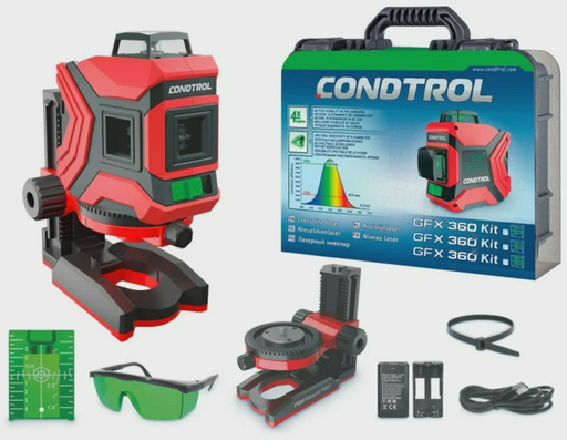 Лазерный нивелир Condtrol GFX 360 1-2-402