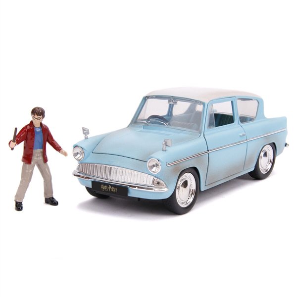 Игровой набор Jada Toys 1:24 Машина с фигуркой Ford Anglia&Harry Potter 1959  купить,NaN