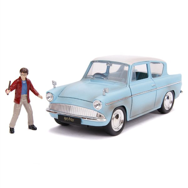 Игровой набор Jada Toys 1:24 Машина с фигуркой Ford Anglia&Harry Potter 1959  купить,NaN