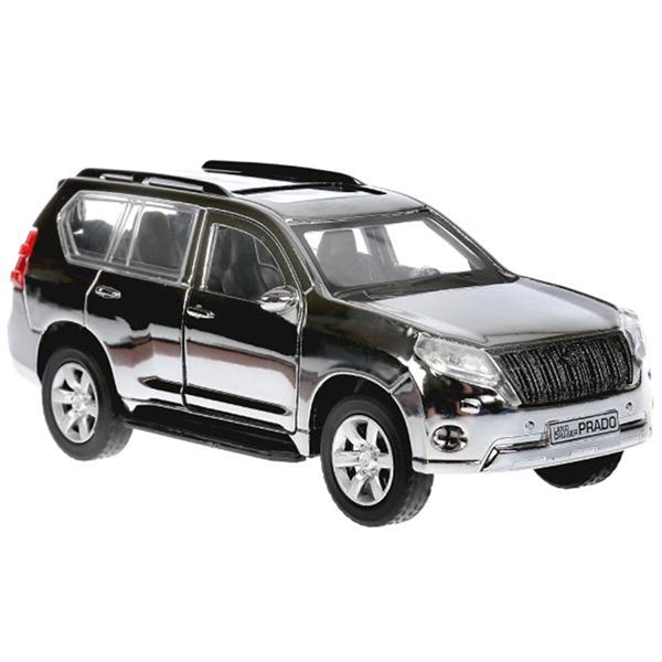 Машинка Технопарк Toyota Land Cruiser Prado  12.5см серебристая купить,NaN