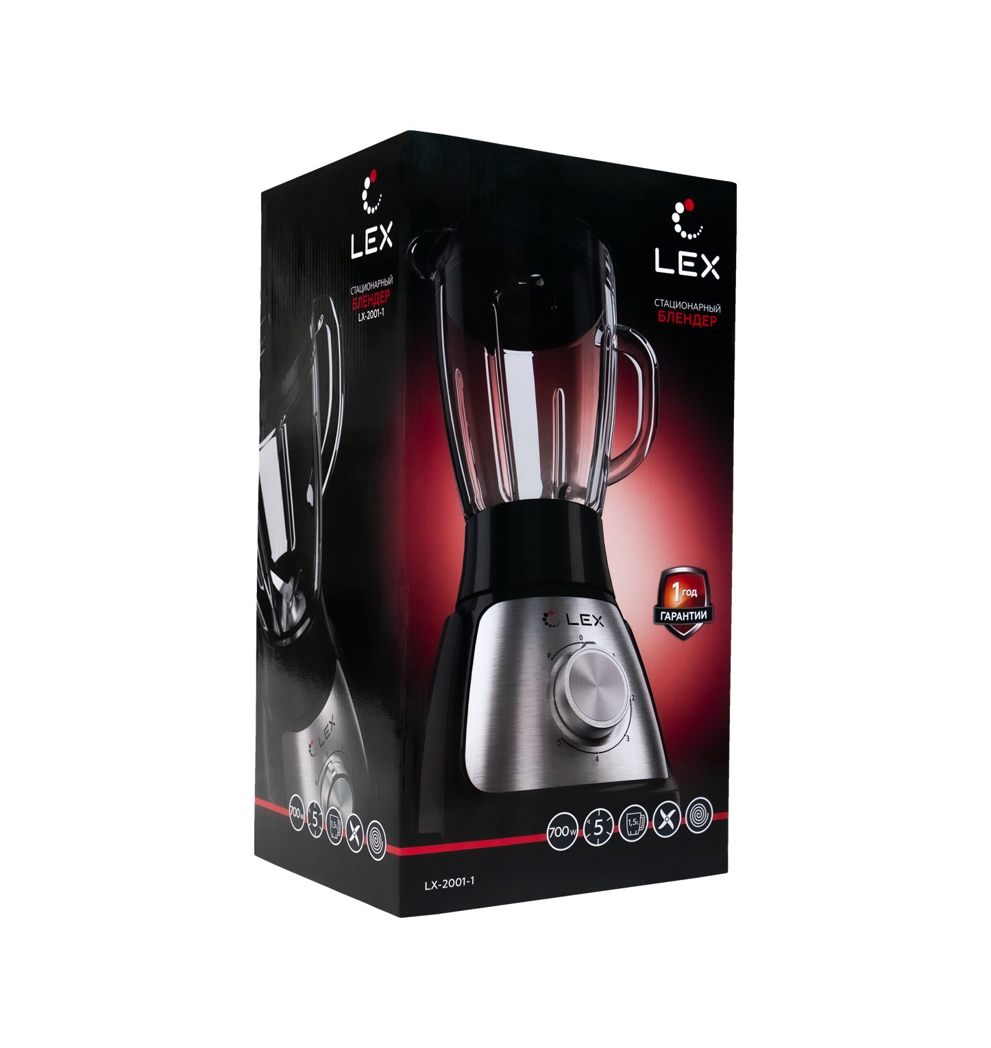 Блендер Lex LX-2001-1 черный купить,NaN