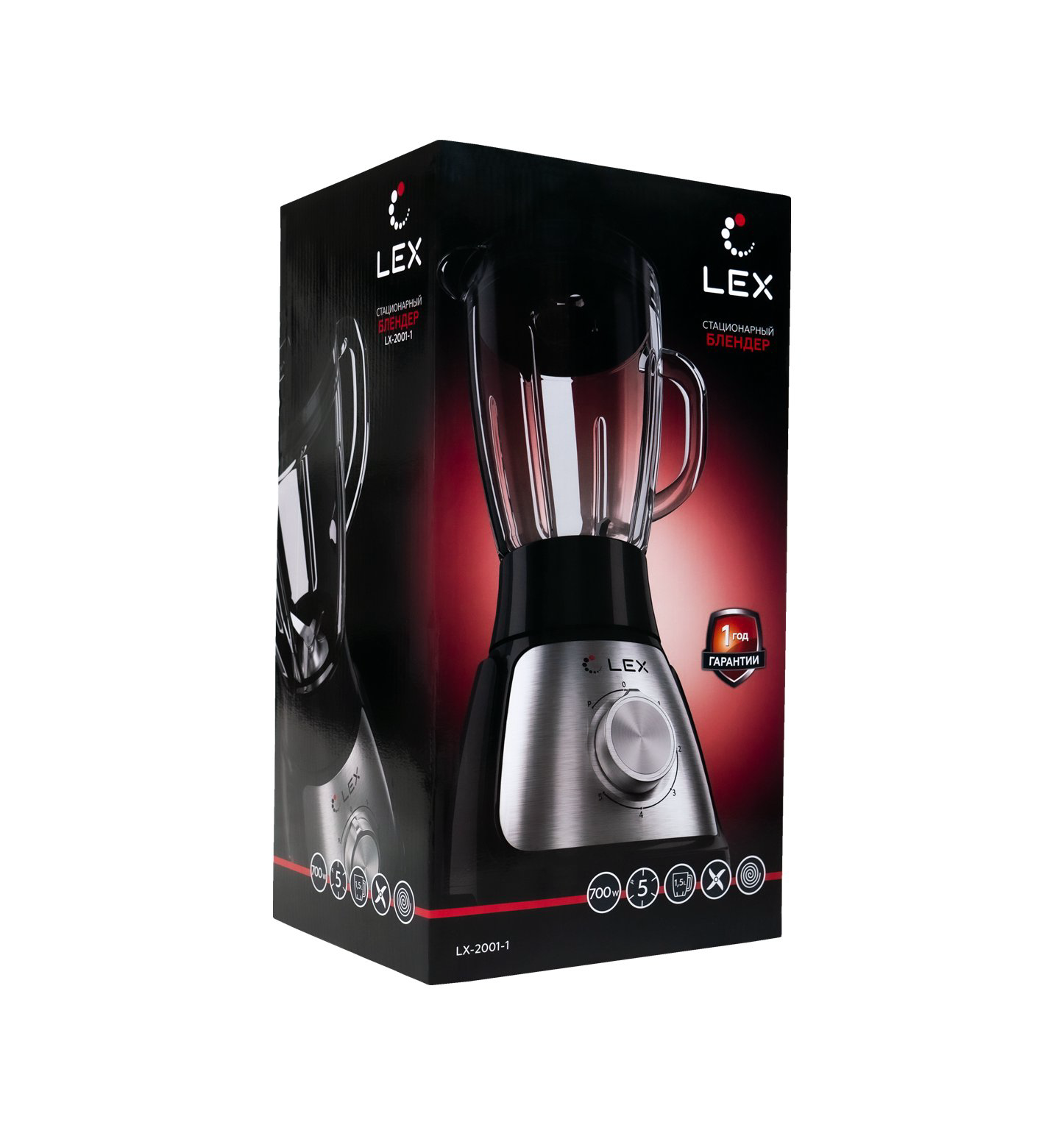 Блендер Lex LX-2001-1 черный купить,NaN