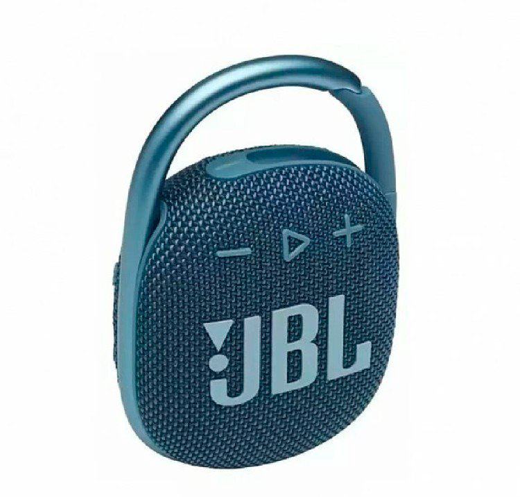 Портативная колонка JBL Clip 4 синяя купить,44120