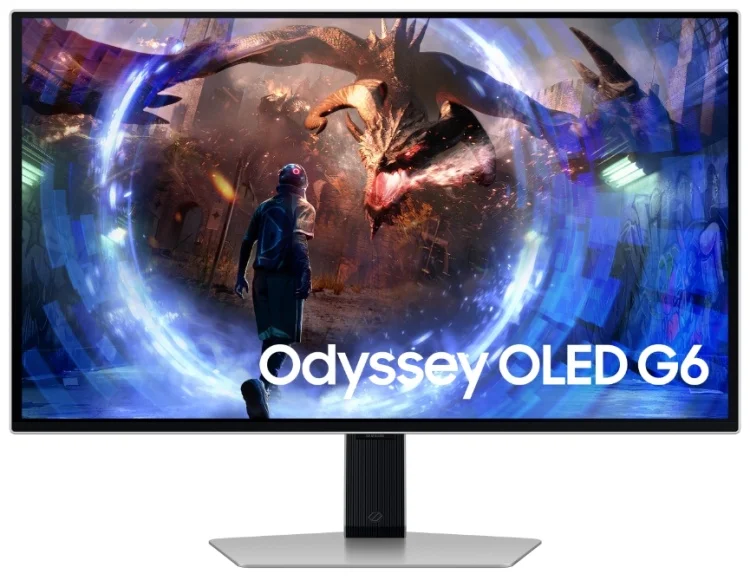 Монитор Монитор Samsungamsung Odyssey G6 OLED LS27DG600SIXCI 27" Silver