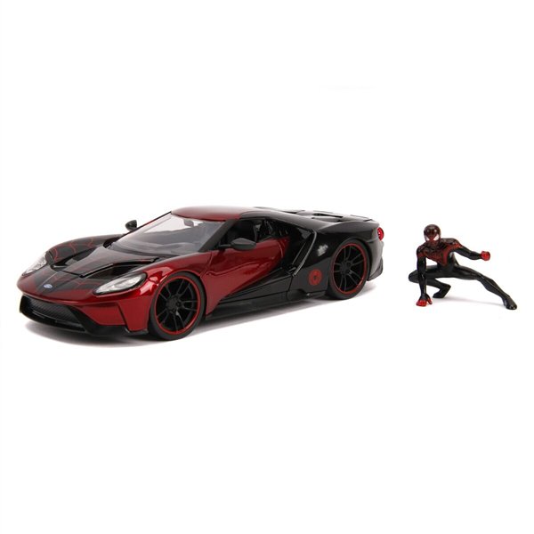 Игровой набор Jada Toys  Машина с фигуркой  Ford GT&Miles Morales 2017 купить,NaN