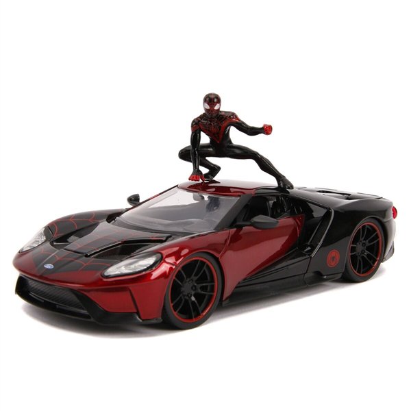 Игровой набор Jada Toys  Машина с фигуркой  Ford GT&Miles Morales 2017 купить,NaN
