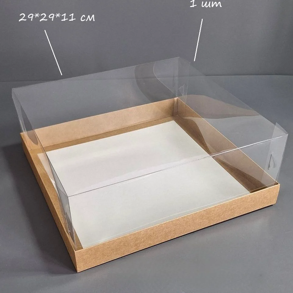 Коробка Box.kz Крафт 29х29х11 см 