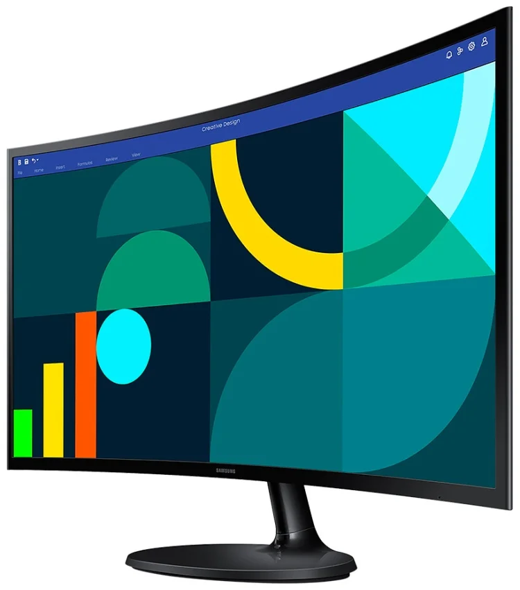Монитор Samsung Essential S3 LS27D360GAIXCI Curved 27" Black - ForteMarket Монитор Samsung Essential S3 LS27D360GAIXCI Curved 27" Black купить,0