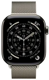 Смарт-часы Apple Watch Series 11&nbsp;GPS + Cellular 42mm MF8P4 Natural Titanium Case with Natural Milanese Loop