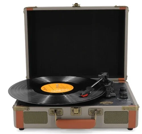 Виниловый проигрыватель Ritmix LP-130B Gray - ForteMarket Виниловый проигрыватель Ritmix LP-130B Gray купить,0