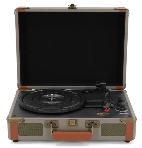 Виниловый проигрыватель Ritmix LP-130B Gray - ForteMarket Виниловый проигрыватель Ritmix LP-130B Gray купить,0