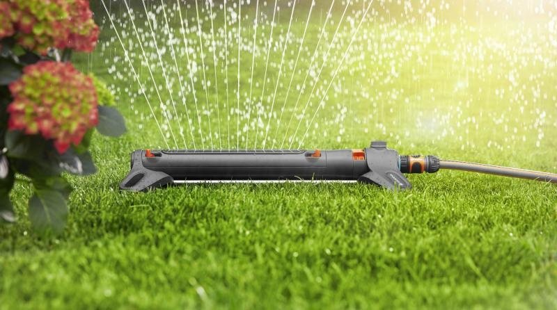GARDENA осцилирующий дождеватель AquaZoom L купить,NaN