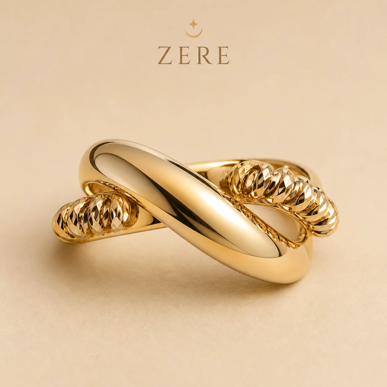 Кольцо Zere ZR050512 золото 3.74гр 19р  купить,318550