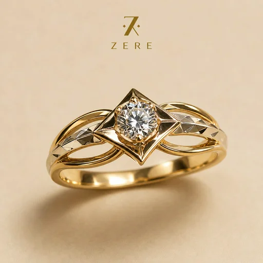 Кольцо Zere ZR050503 золото 1.39гр 19р