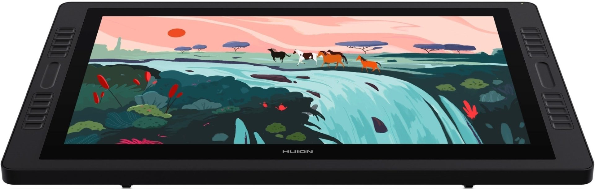 Графический планшет Huion Kamvas Pro 24 черный купить,503571