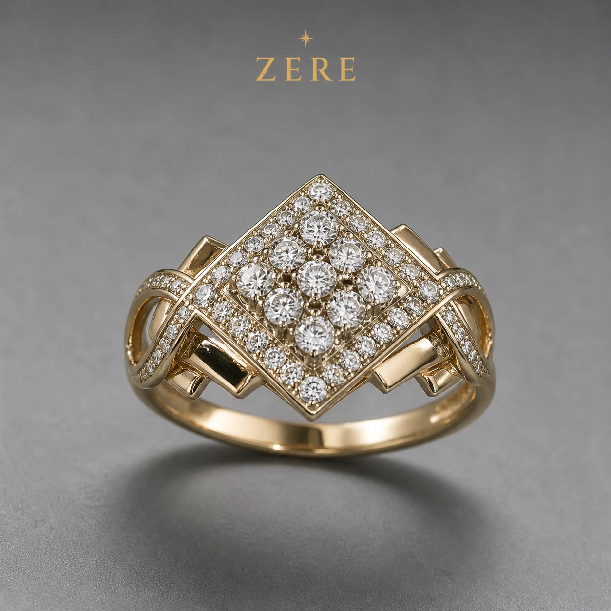 Кольцо Zere ZR050515 золото 2.19гр 19р купить,188400