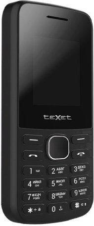 Мобильный телефон TeXet TM-117 Black