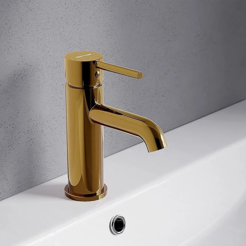 Смеситель для умывальника Damixa Scandinavian Pure 360210600 золото - ForteMarket Смеситель для умывальника Damixa Scandinavian Pure 360210600 золото купить,118100