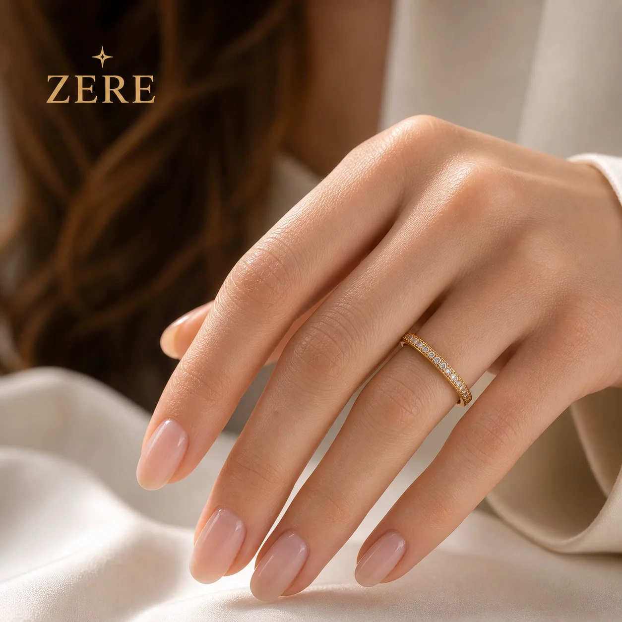 Кольцо Zere ZR050529 золото 1.29гр 17.5р купить,105150