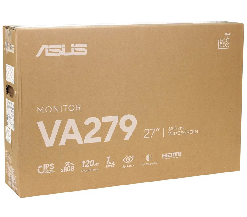 Монитор 27" Asus VA279HG 90LM04J1-B02371 Black