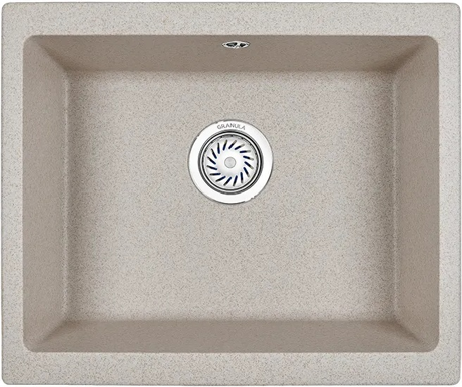 Кухонная мойка Granula 5551 пирит бежевая