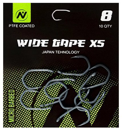 Крючок для рыбалки VN Tackle VNH-12106 карповый черный 10 шт