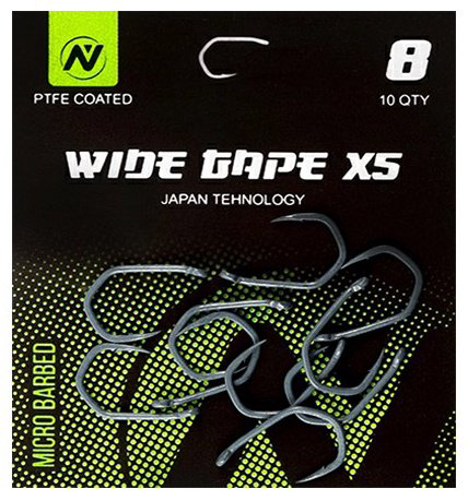 Крючок для рыбалки VN Tackle VNH-12106 карповый черный 10 шт