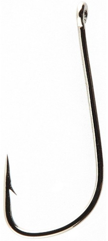 Крючок для рыбалки Cobra F555-012 одинарный серебристый 10 шт
