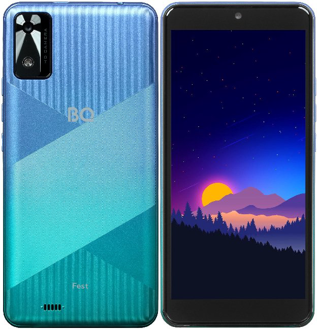 Смартфон BQ 5565L 16Gb Green-Blue купить,NaN