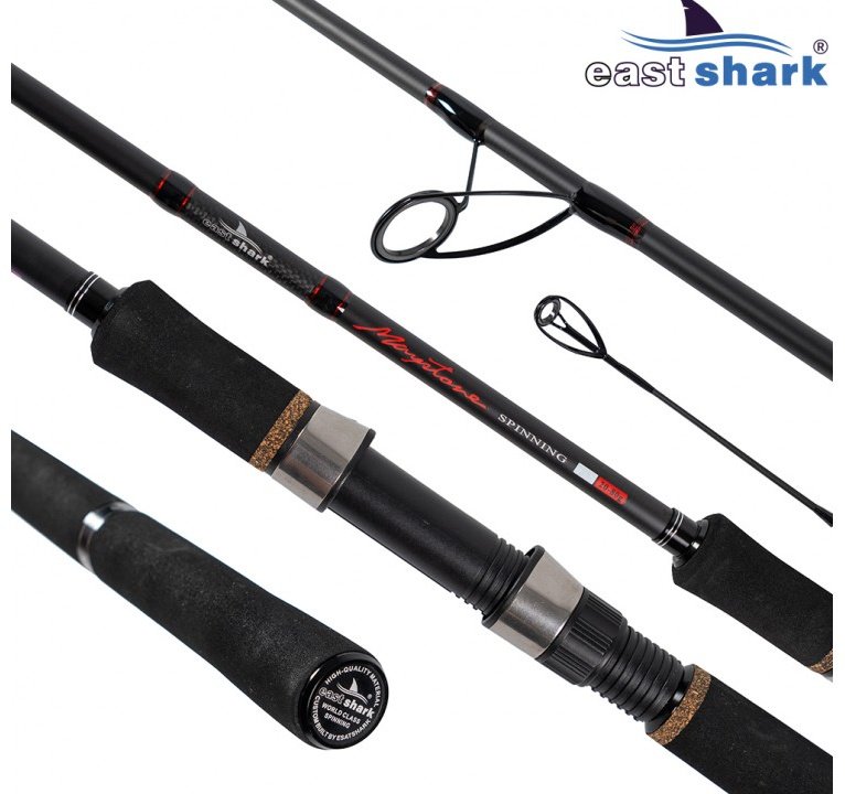 Удилище EastShark 14242080 спиннинговое 2.4 м купить,NaN
