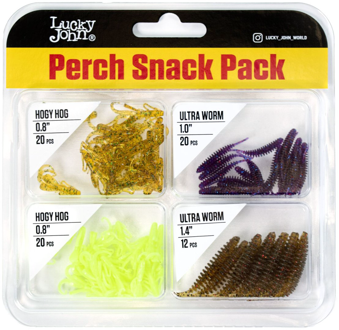 Мягкая приманка Lucky John LJMG-003SET 72 шт купить,NaN