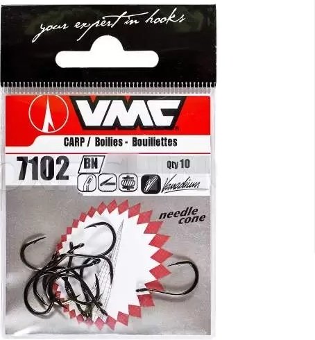 Крючок для рыбалки DYNAMITE Baits 7102BN-08-D одинарный черный 10 шт