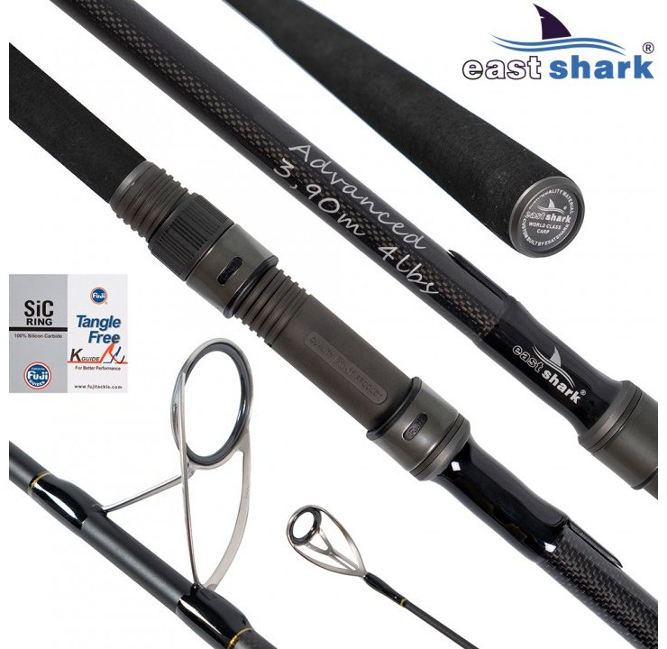 Удилище EastShark 4151815 карповое 3.9 м купить,NaN