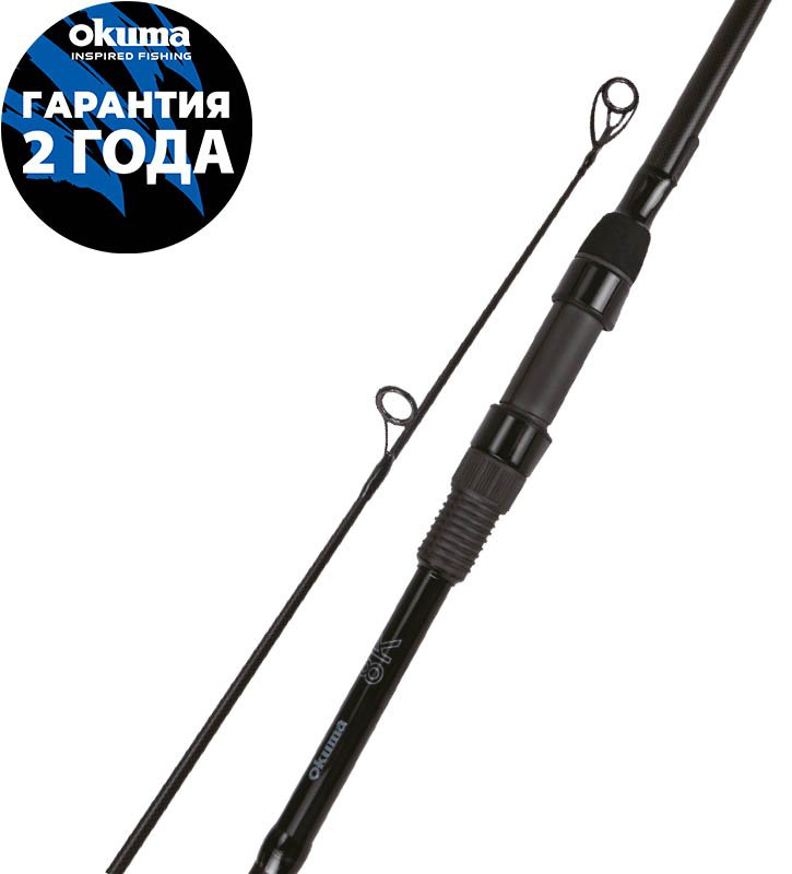 Удилище Okuma 8K-CA-1302H карповое 3.9 м купить,NaN