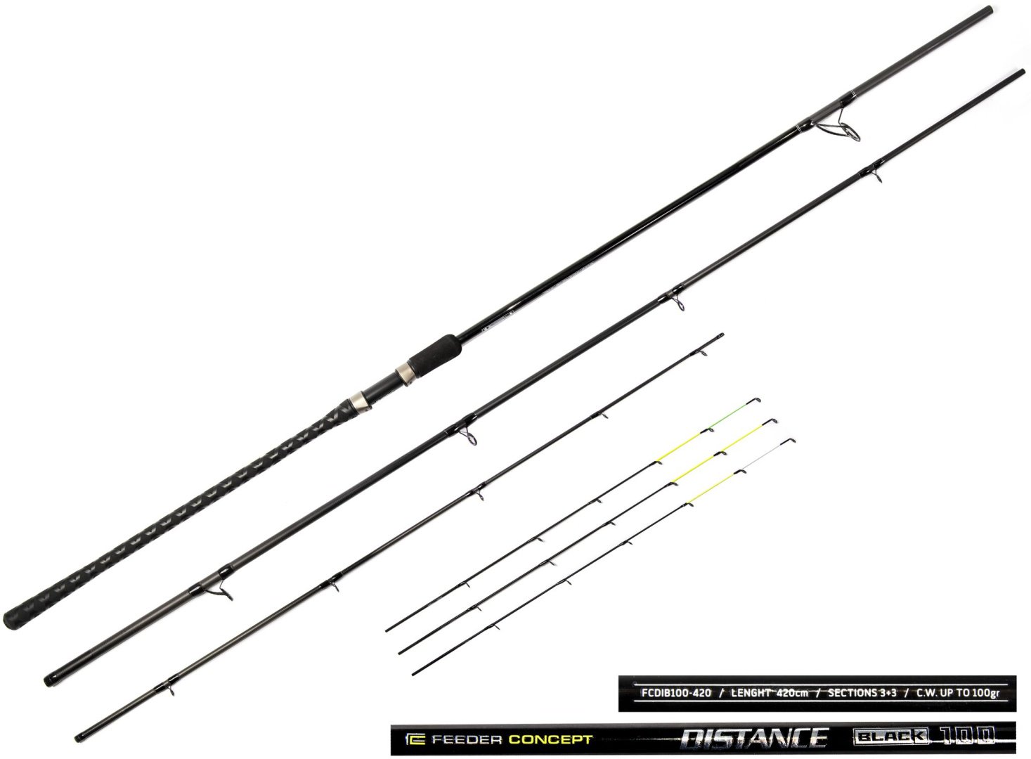 Удилище Feeder Concept FCDIB100-420 фидерное 50-100G 4.2M купить,NaN