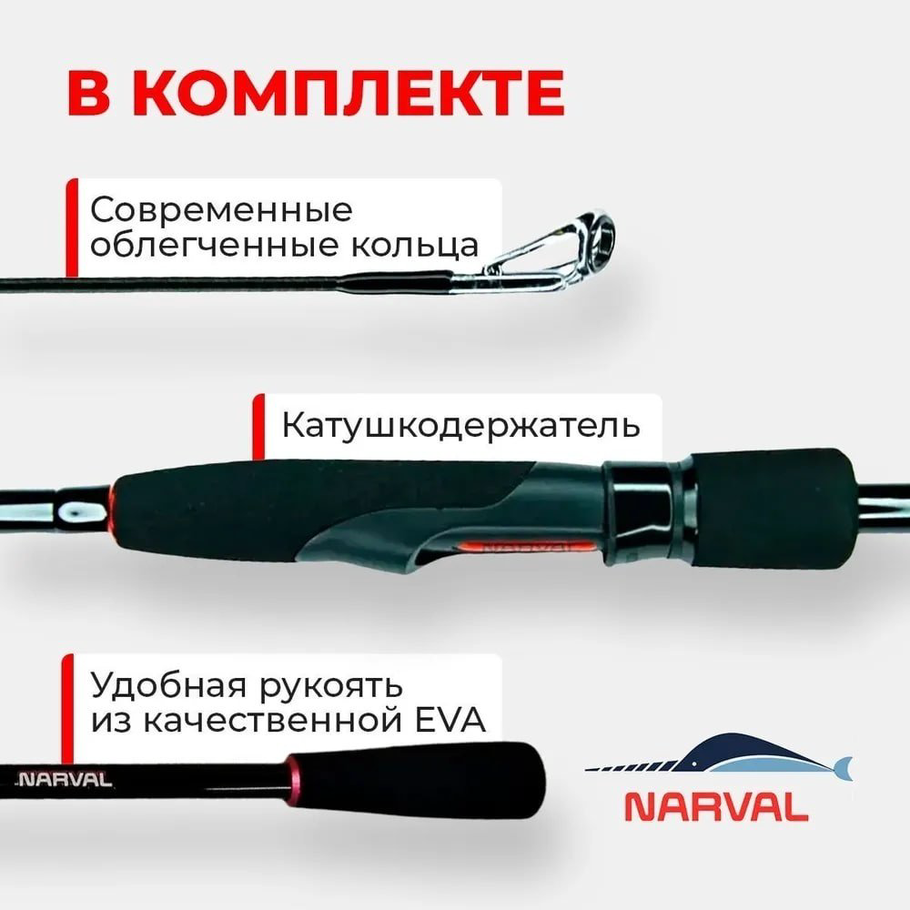 Удилище Narval Fishing Poker NVRPKR832H спиннинговое 252 м купить,NaN