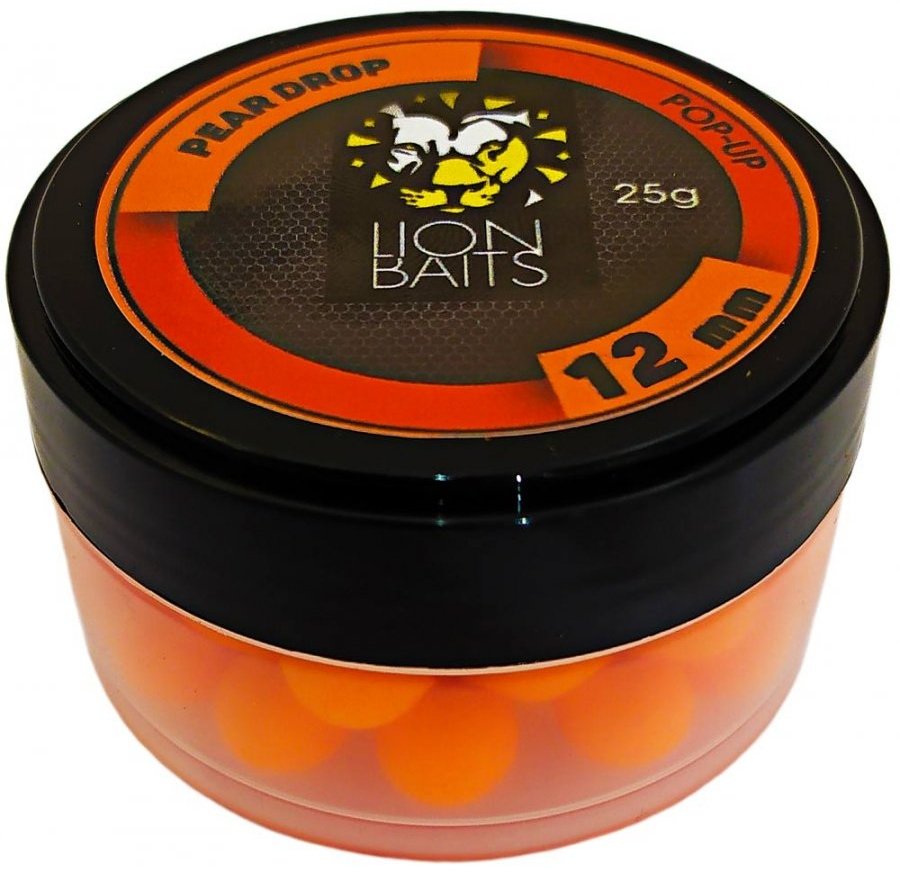 Прикормка Lion Baits Бойлы Pop-Up 12 мм 25 г LB-002928 кислая груша 0.025 кг