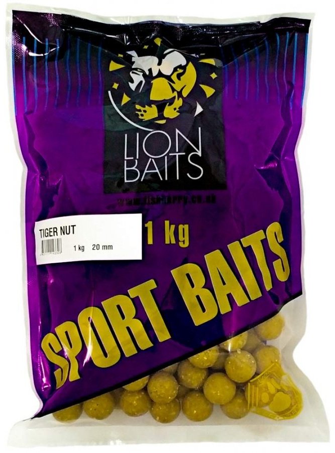 Прикормка Lion Baits Бойлы SPORT BAITS 20мм 1кг LB-002811 Тигровый орех 1 кг купить,NaN