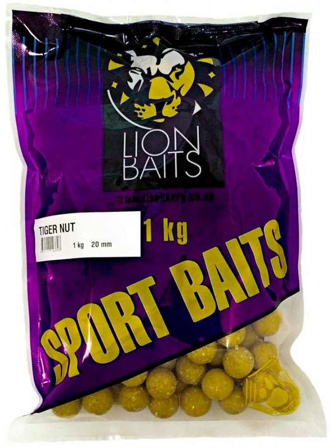 Прикормка Lion Baits Бойлы SPORT BAITS 20мм 1кг LB-002811 Тигровый орех 1 кг купить,NaN