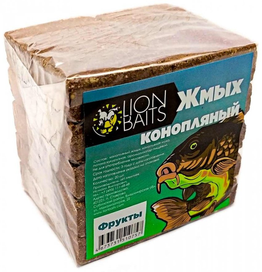 Прикормка Lion Baits LBGK-010 ФРУКТЫ 0.55 кг купить,NaN
