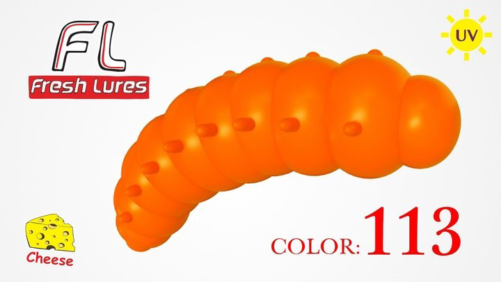 Мягкая приманка Fresh Lures Mokhnatka-18-113 1 шт 45 мм