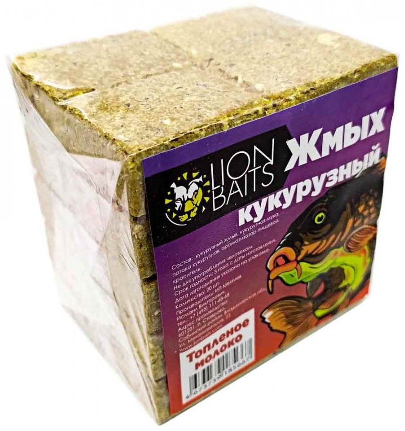 Прикормка Lion Baits LBGK-056 ТОПЛЕНОЕ МОЛОКО 0.55 кг купить,NaN