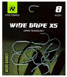 Крючок для рыбалки VN Tackle VNH-12104 карповый черный 10 шт