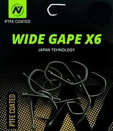 Крючок для рыбалки VN Tackle VNH-125008 карповый черный 10 шт