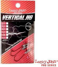 Крючок для рыбалки Lucky John 8528-160 джиговый черный 3 шт