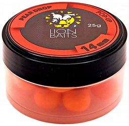 Прикормка Lion Baits Бойлы Pop-Up 14 мм 25 г LB-002950 кислая груша 0.025 кг