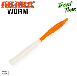 Мягкая приманка Akara W3-436-CH-F10 10 шт