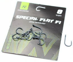 Крючок для рыбалки VN Tackle VNH-12408 карповый черный 10 шт