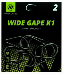 Крючок для рыбалки VN Tackle VNH-12204 карповый черный 10 шт