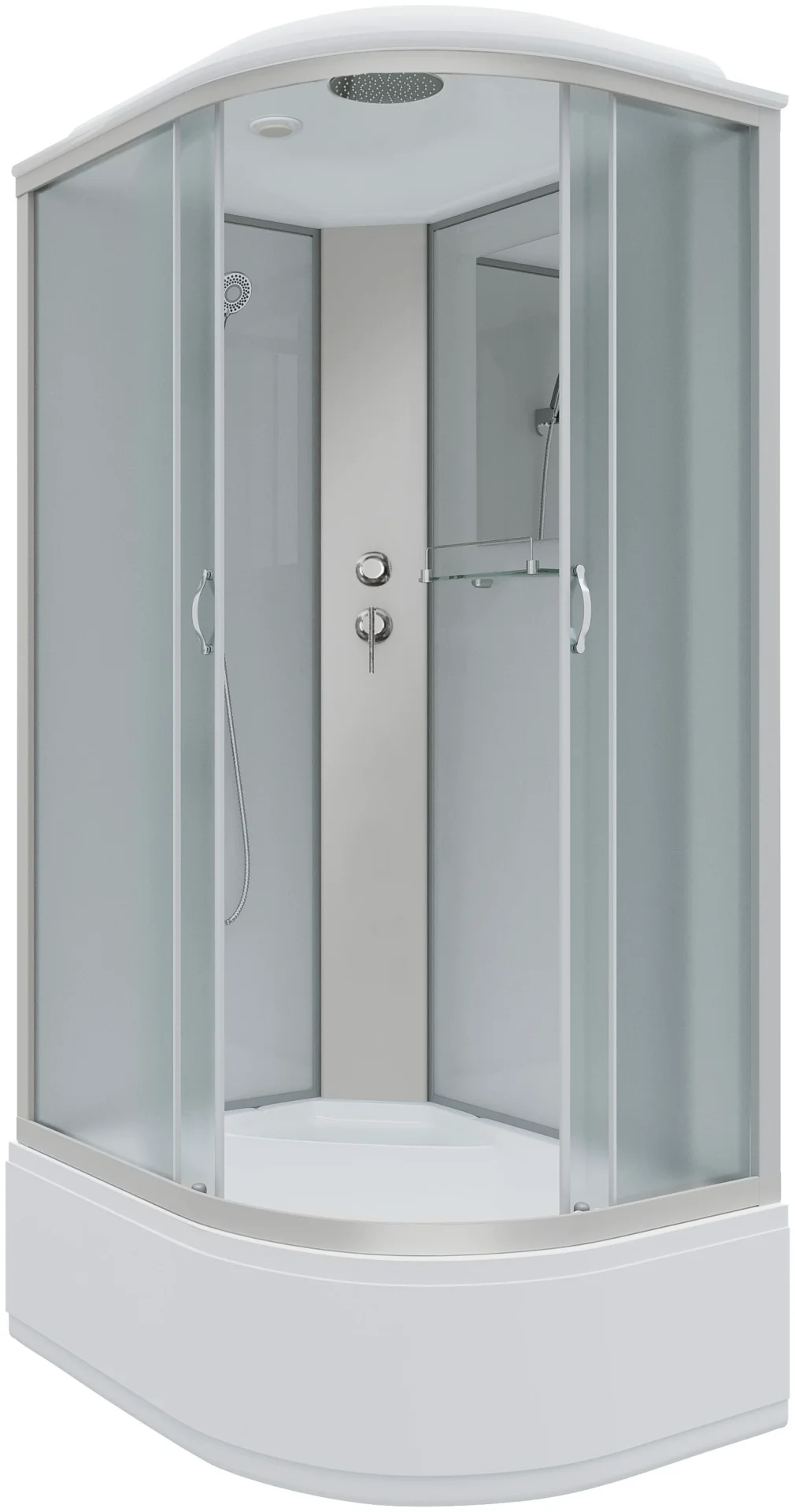 Кабина душевая Niagara NG-2310-14L 120х80х215см белый купить,NaN